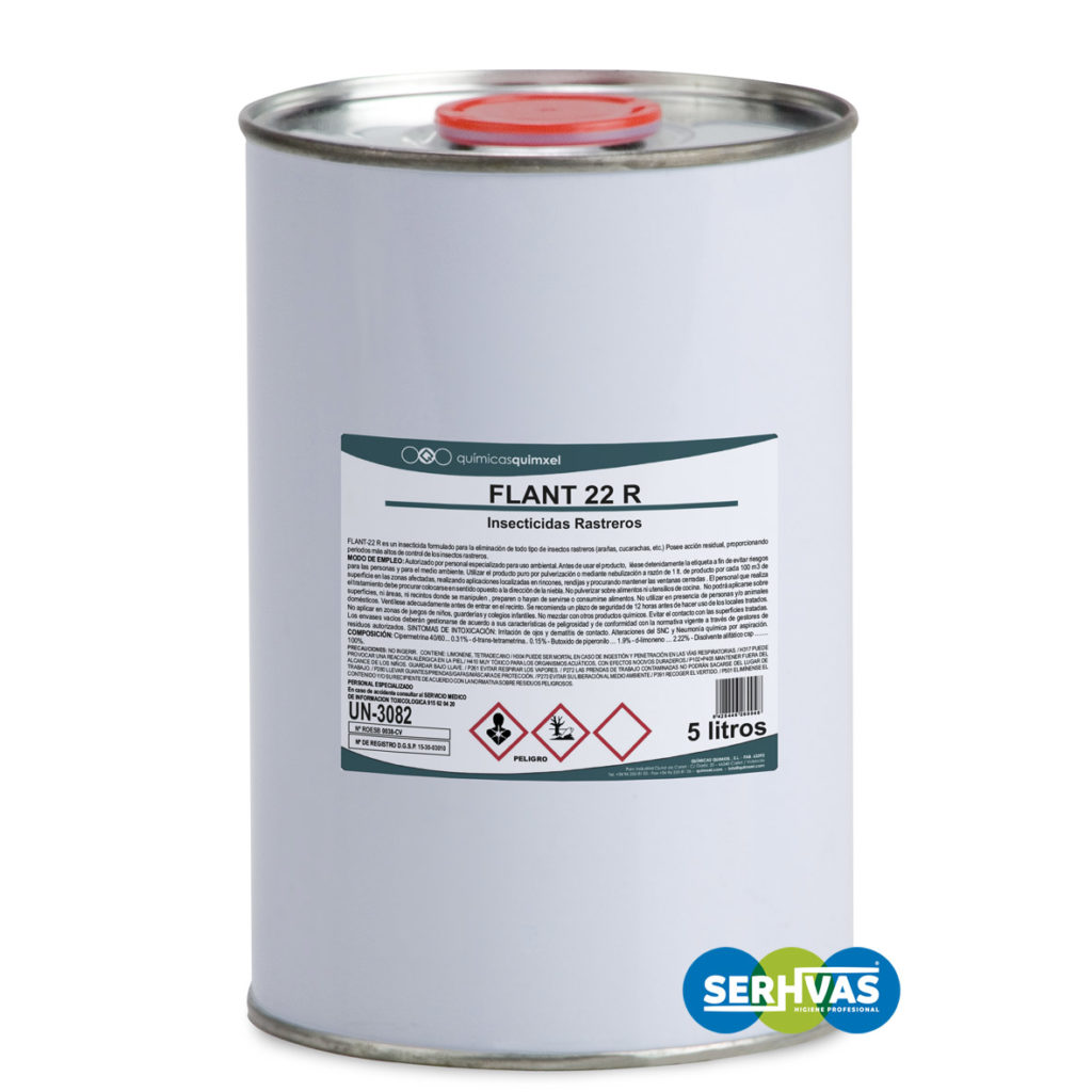 FLANT 22 insecticida rastreros - Serhvas